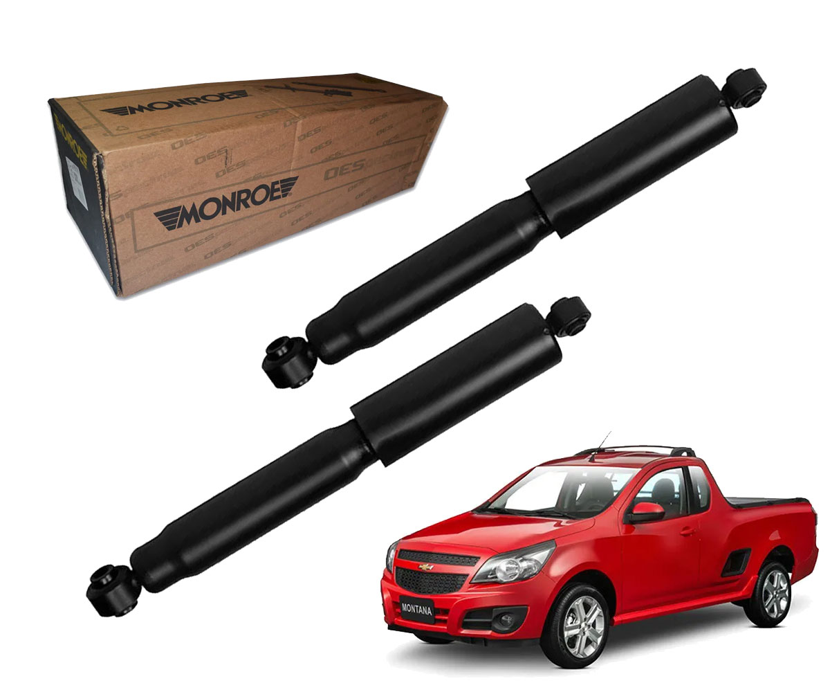 2 Amortecedor Traseiro Montana 2010 2011 2012 2013 2014 2015