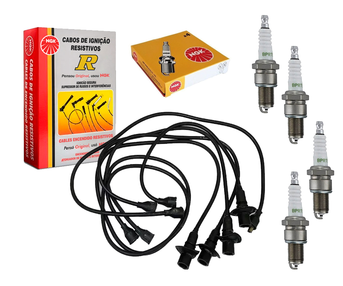 Jogo Cabo Vela + Vela Gol A Ar 1984 1985 Alcool Rosca Longa