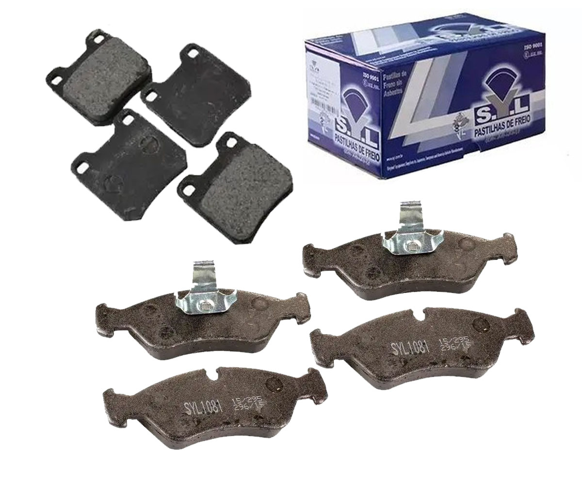 8 Pastilha Freio Dianteira Traseira Vectra 2.2 8v 99 00 01