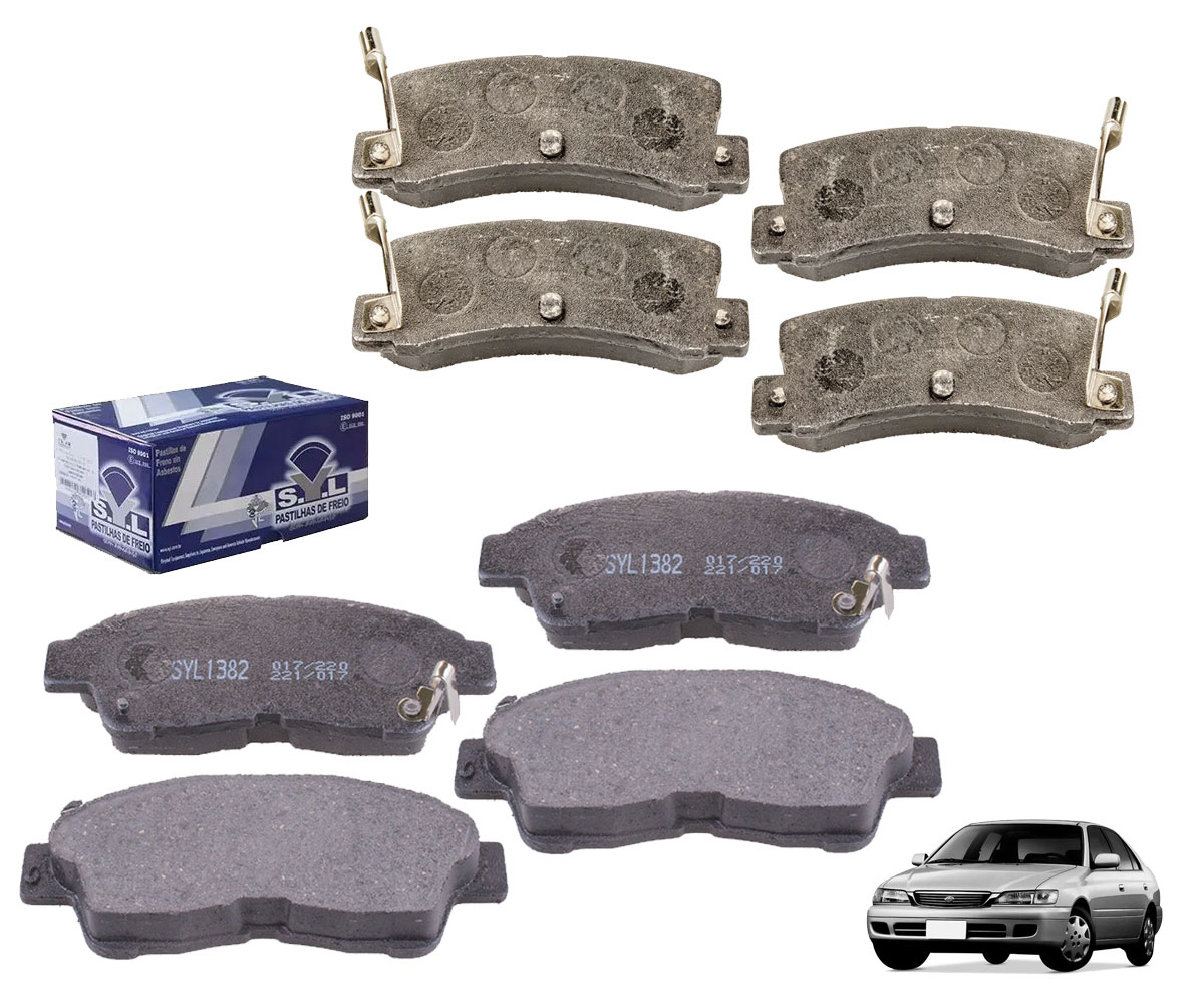 Pastilha Freio Dianteira Traseira Corona 1998 1999 2000 2001