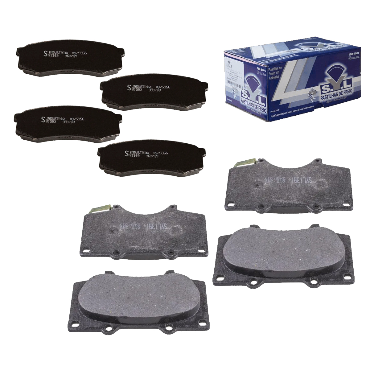 8 Pastilha Freio Dianteira Traseira Hilux Sw4 2018 2019 2020