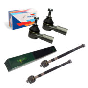 2 Terminal Direção + Braço Ford Ka 1997 1998 1999 2000 2001