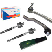 2 Braço Axial + 2 Terminal Direção Fit 2004 2005 2006 2007