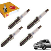 4 Vela Ignição Ngk Ford Courier 1.4 16v Zetec 1997 1998 1999