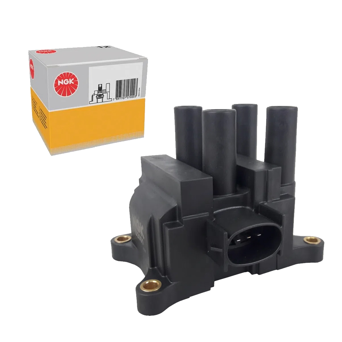 Bobina Ignição Fiesta Ka Courier 1.0 1.6 Rocam 1999 Até 2007