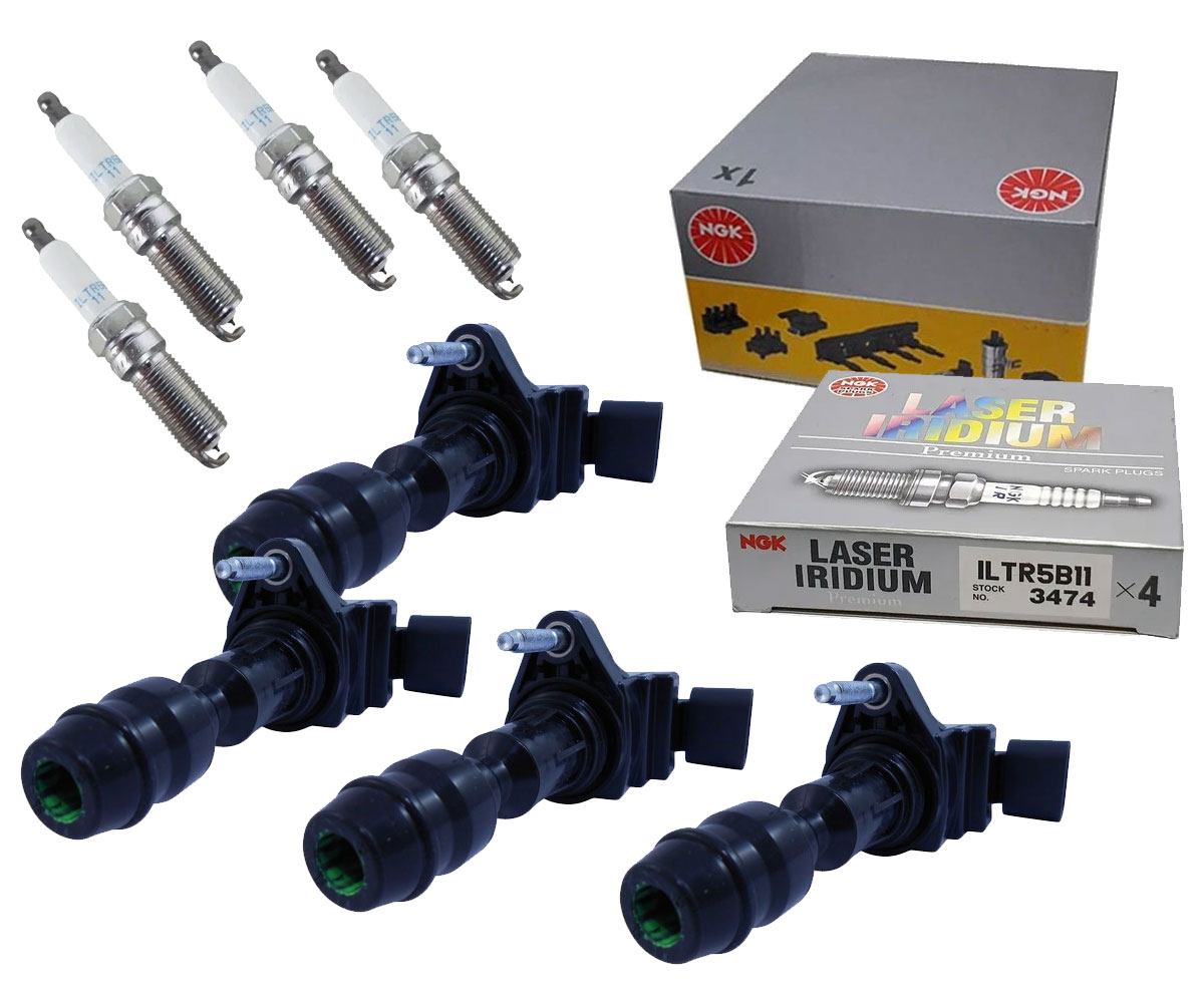 4 Bobina Ignição + 4 Vela Captiva 2.4 16v 171cv 2009 2010