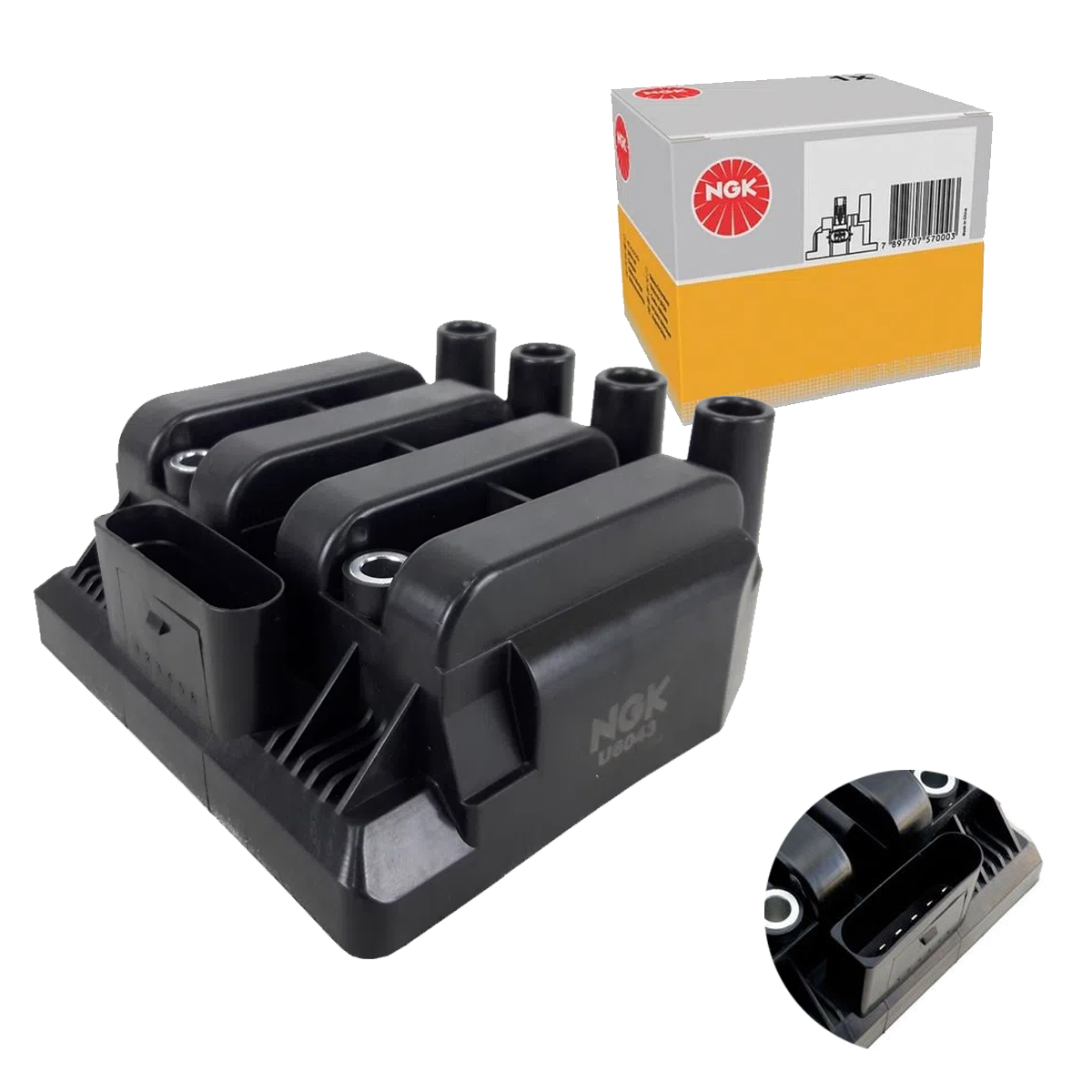 Bobina Ignição Ngk Golf Polo 2.0 8v 2009 2010 2011 2012 2013