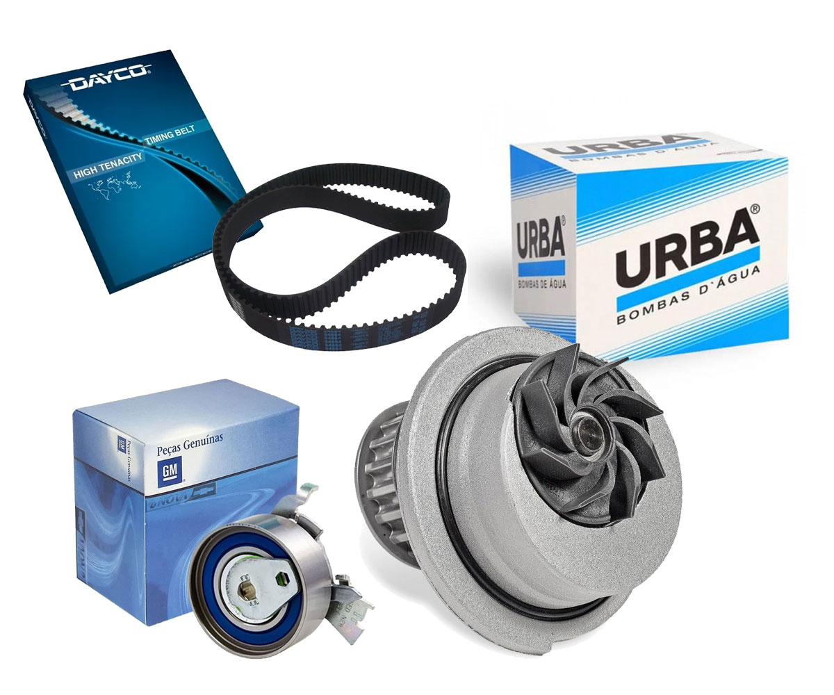 Bomba D'agua + Correia Dentada + Tensor Corsa 1.4 Econoflex