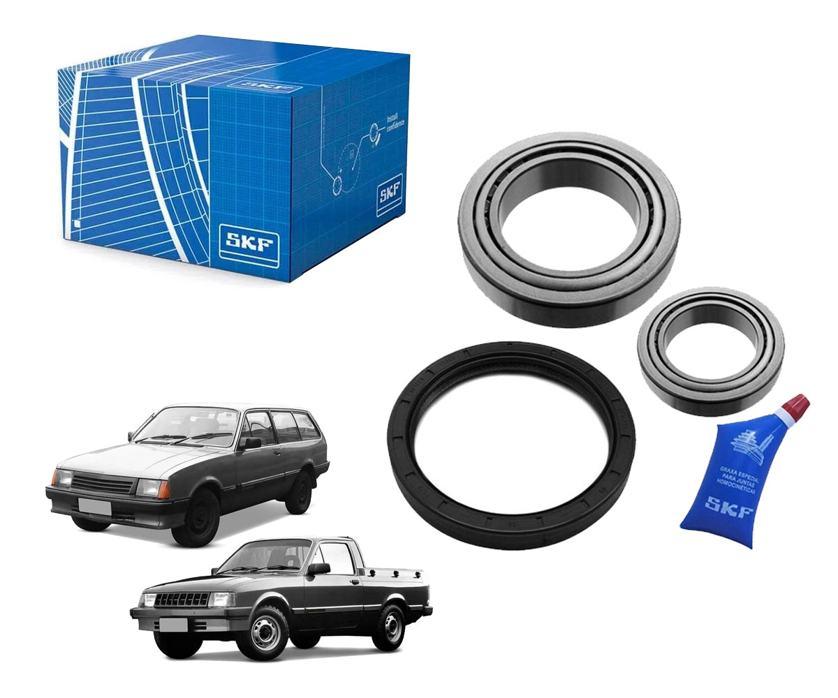 Kit Rolamento Roda Dianteira Chevy 500 Marajo 1980 Até 1989