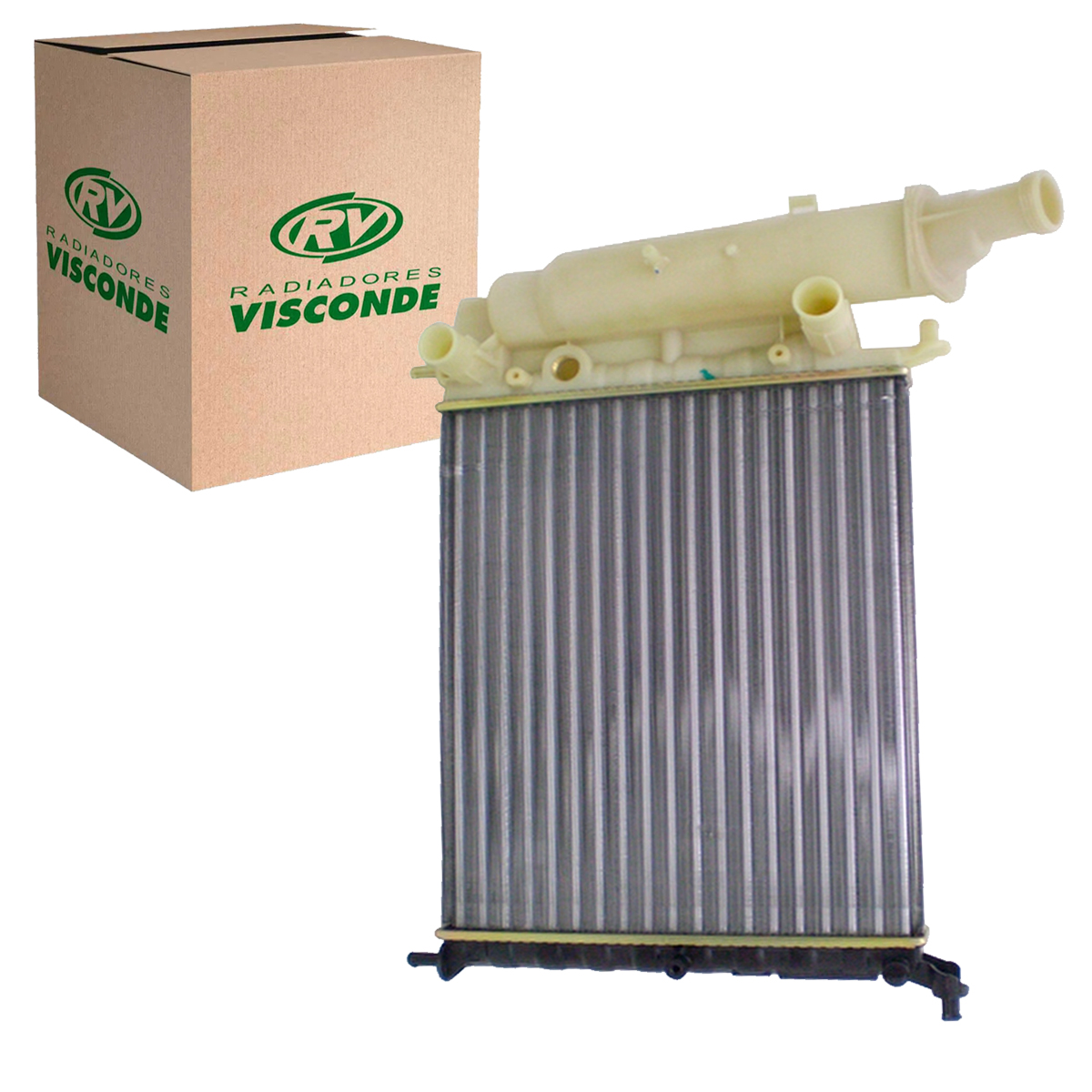 Radiador De Agua Palio 1.0 1996 1997 1998 1999 2000 Sem Ar