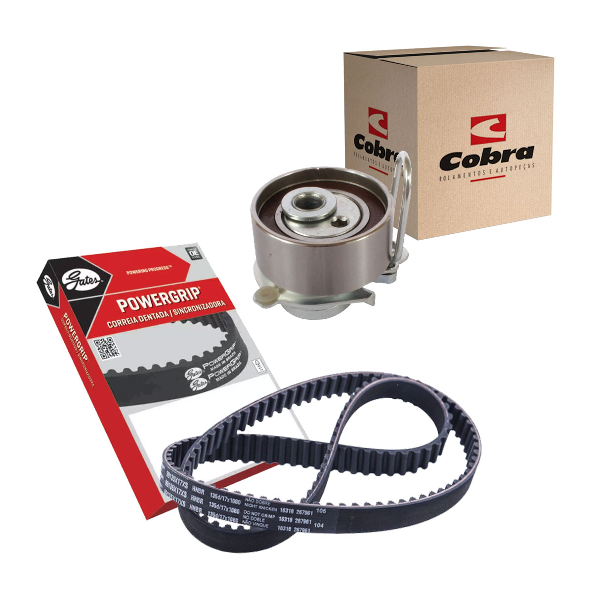 Correia Dentada + Tensor Civic 1.7 16v 2001 2002 2003 2004