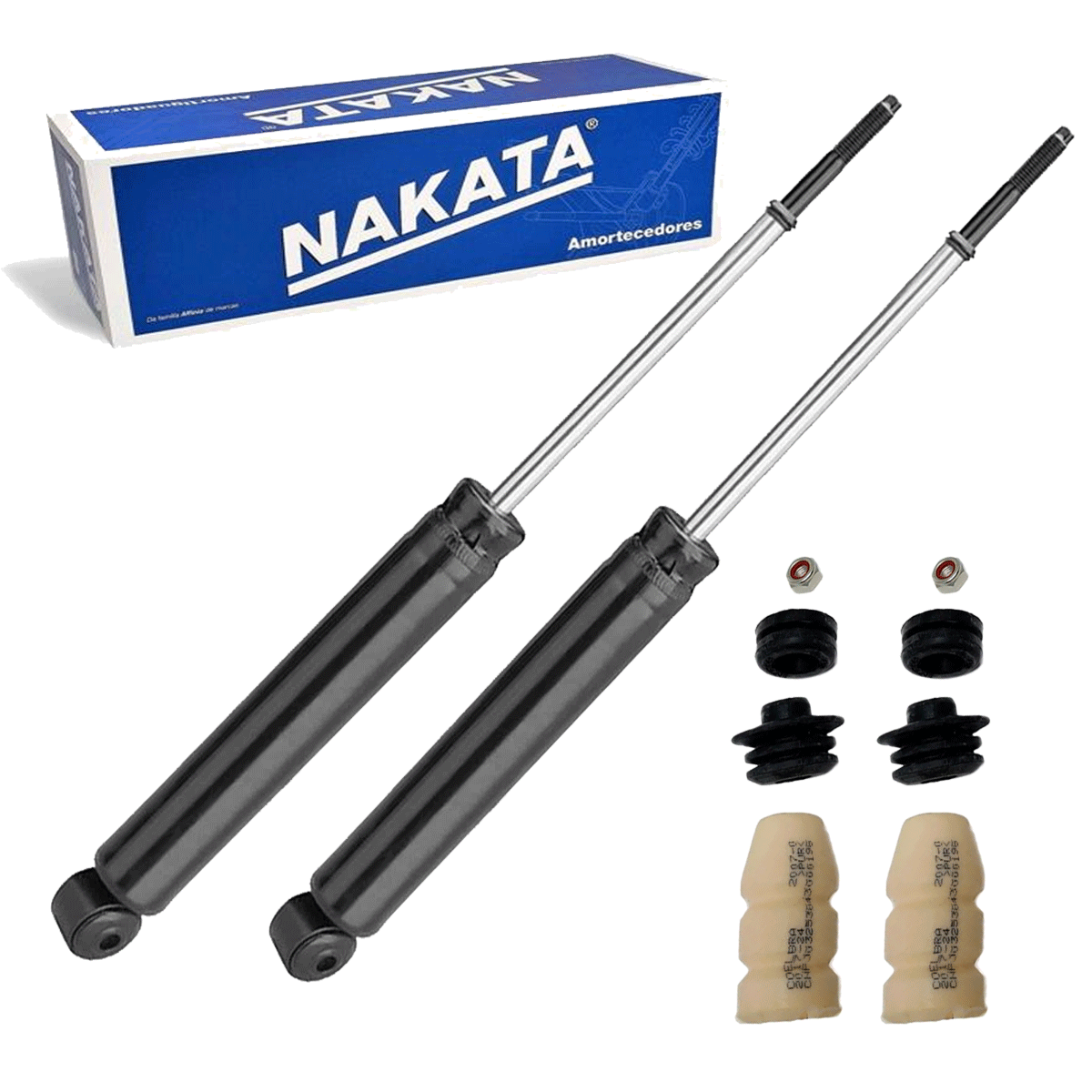 2 Amortecedores Traseiros Celta 2008 2009 2010 2011 2012 2013 2014 2015