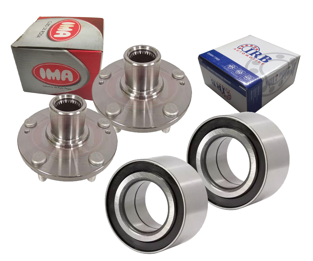 2 Rolamento + Cubo Roda Dianteira Tucson 2006 2007 2008 2009