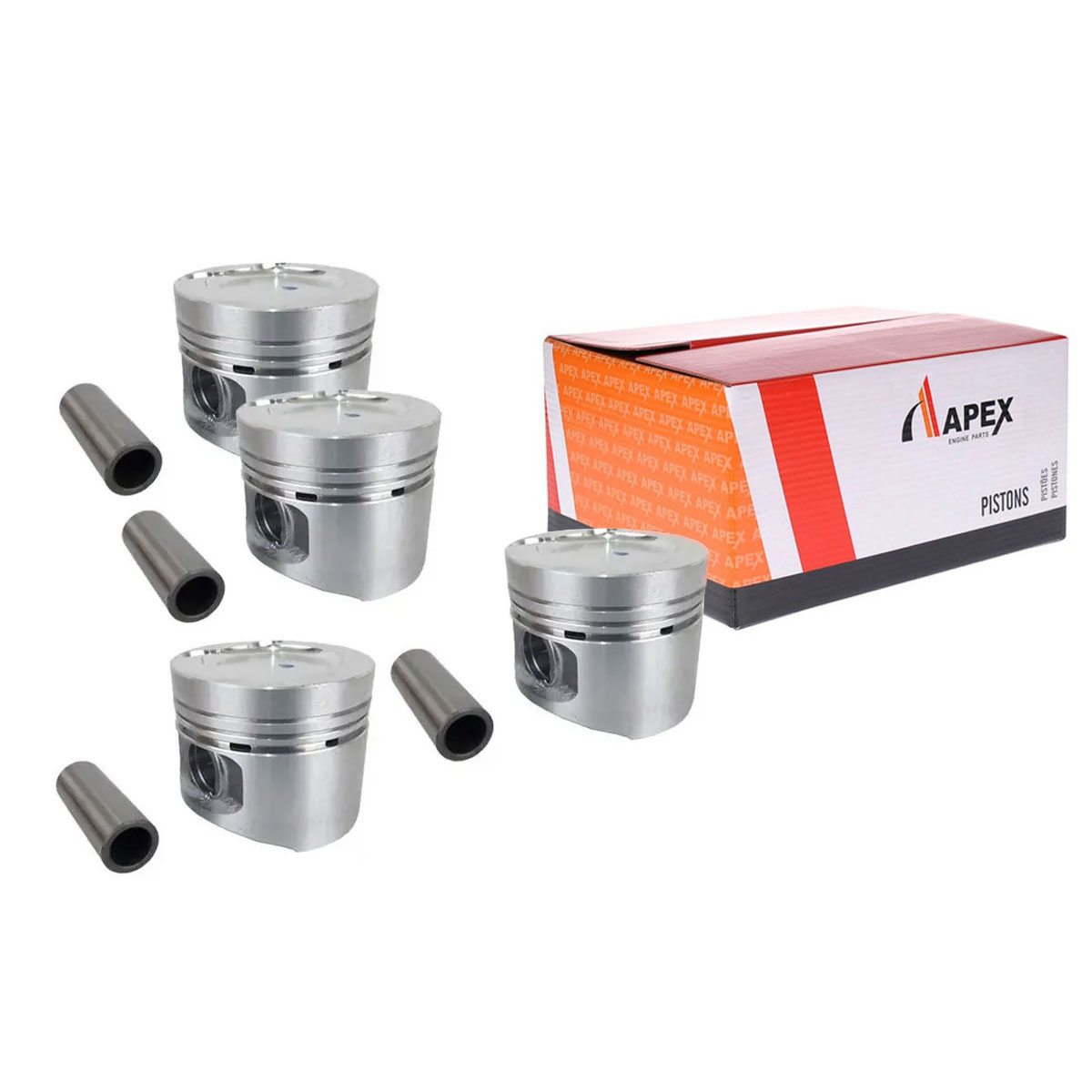 4 Pistao Motor Std Golf 2.0 8v 1999 2000 2001 Apk Pino 19mm