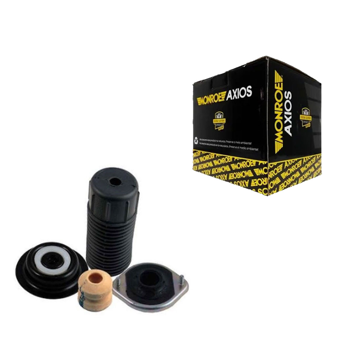 Kit Coxim Batente Dianteiro Direito Axios Punto 2008 A 2017