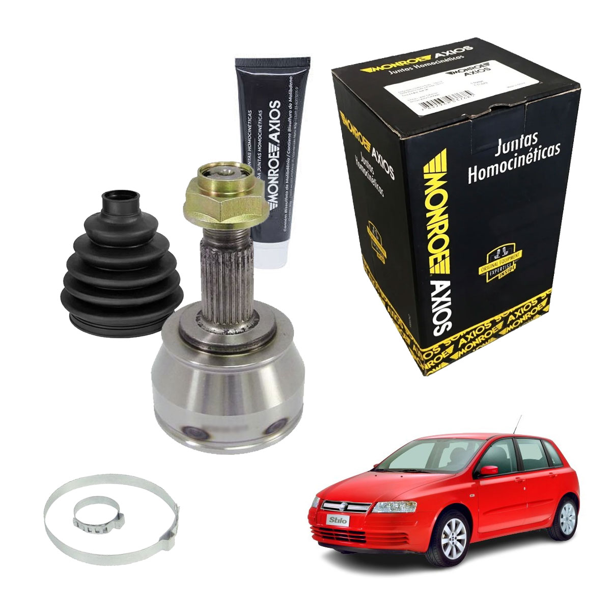 Ponteira Homocinética Stilo 1.8 2004 2005 2006 2007 2008