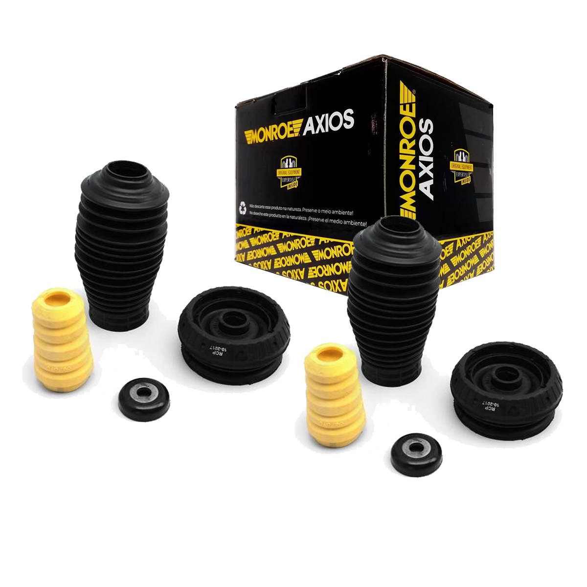 Kit Batente Dianteiro Axios Fiesta Ka Courier 1996 Ate 2001