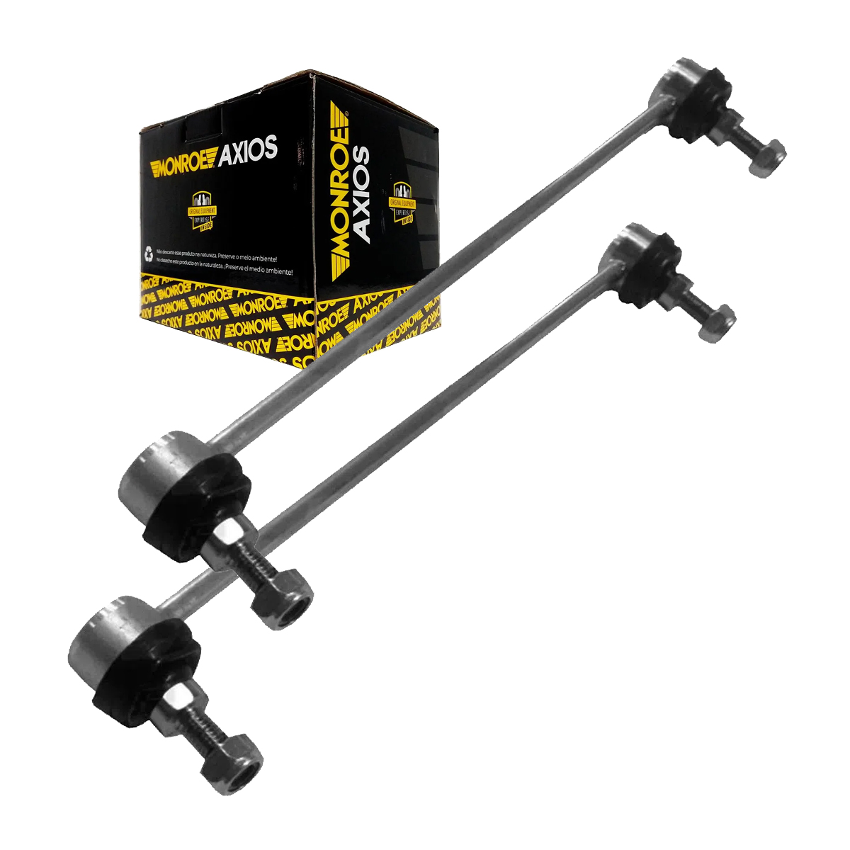 Kit 2 Bieleta Dianteira Axios Peugeot 206 207 Todos Anos