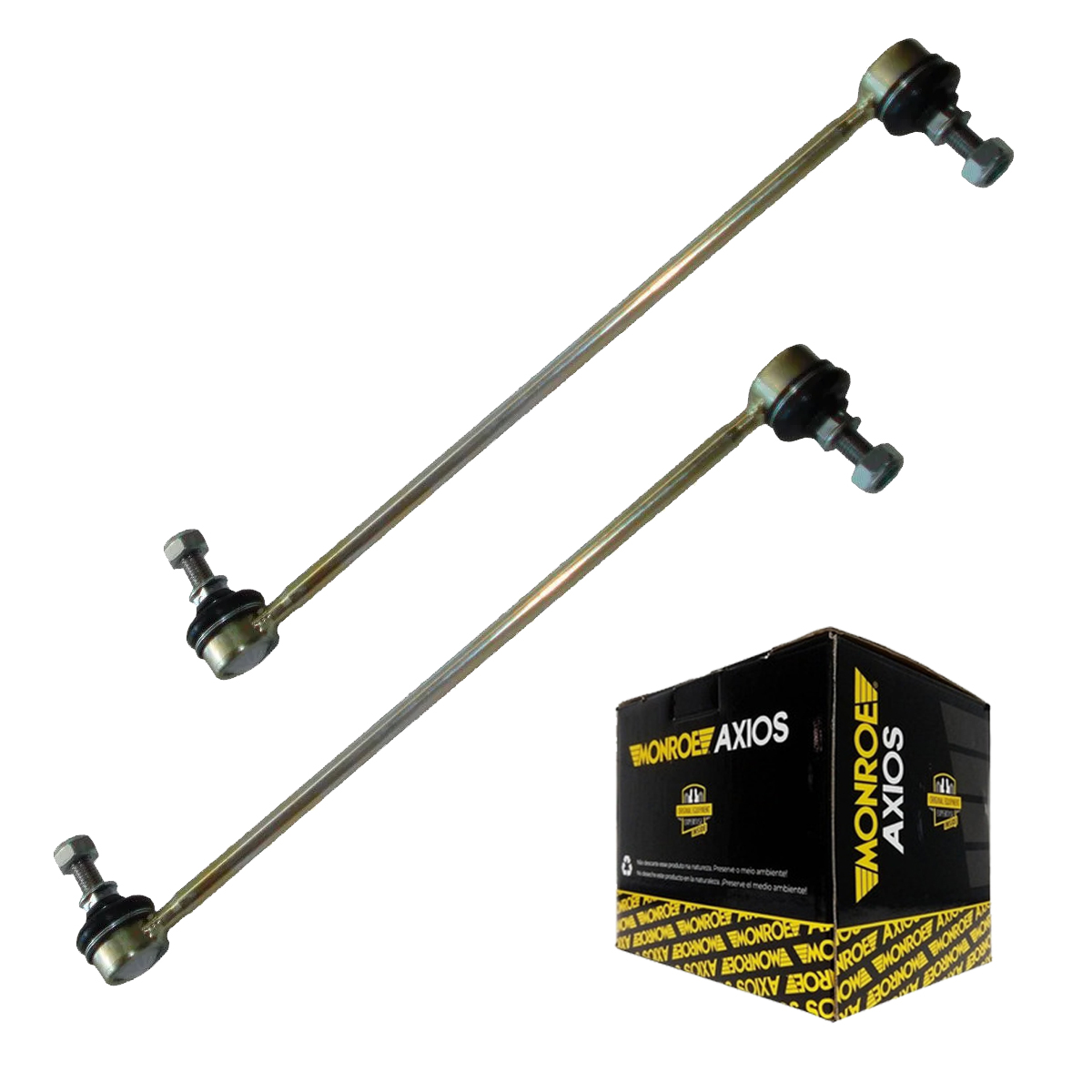 Kit 2 Bieleta Dianteira Axios Bravo Punto Linea Todos