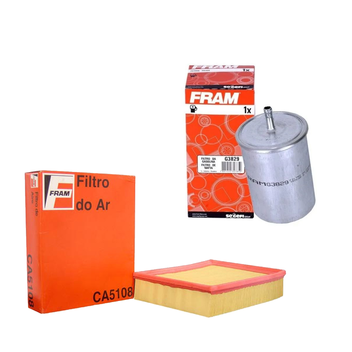 Filtro Combustivel + Filtro Ar Omega Suprema 3.0 6 Cilindros