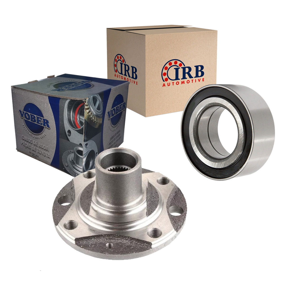 Rolamento Roda + Cubo Monza Kadett Ipanema 1982 A 1998 Todos