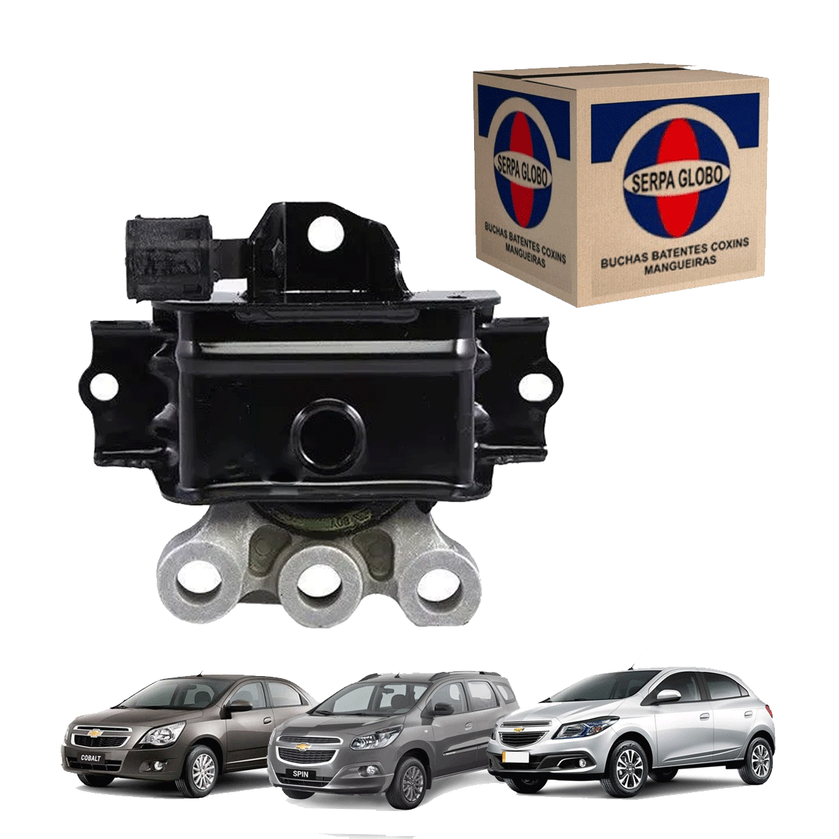 Coxim Motor Direito Onix Spin Cobalt Sonic Manual Automatico