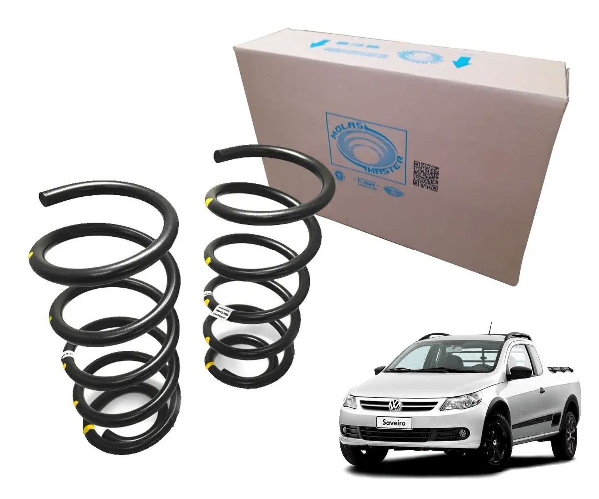 Par De Molas Traseiras Saveiro G5 2009 2010 2011 2012 2013