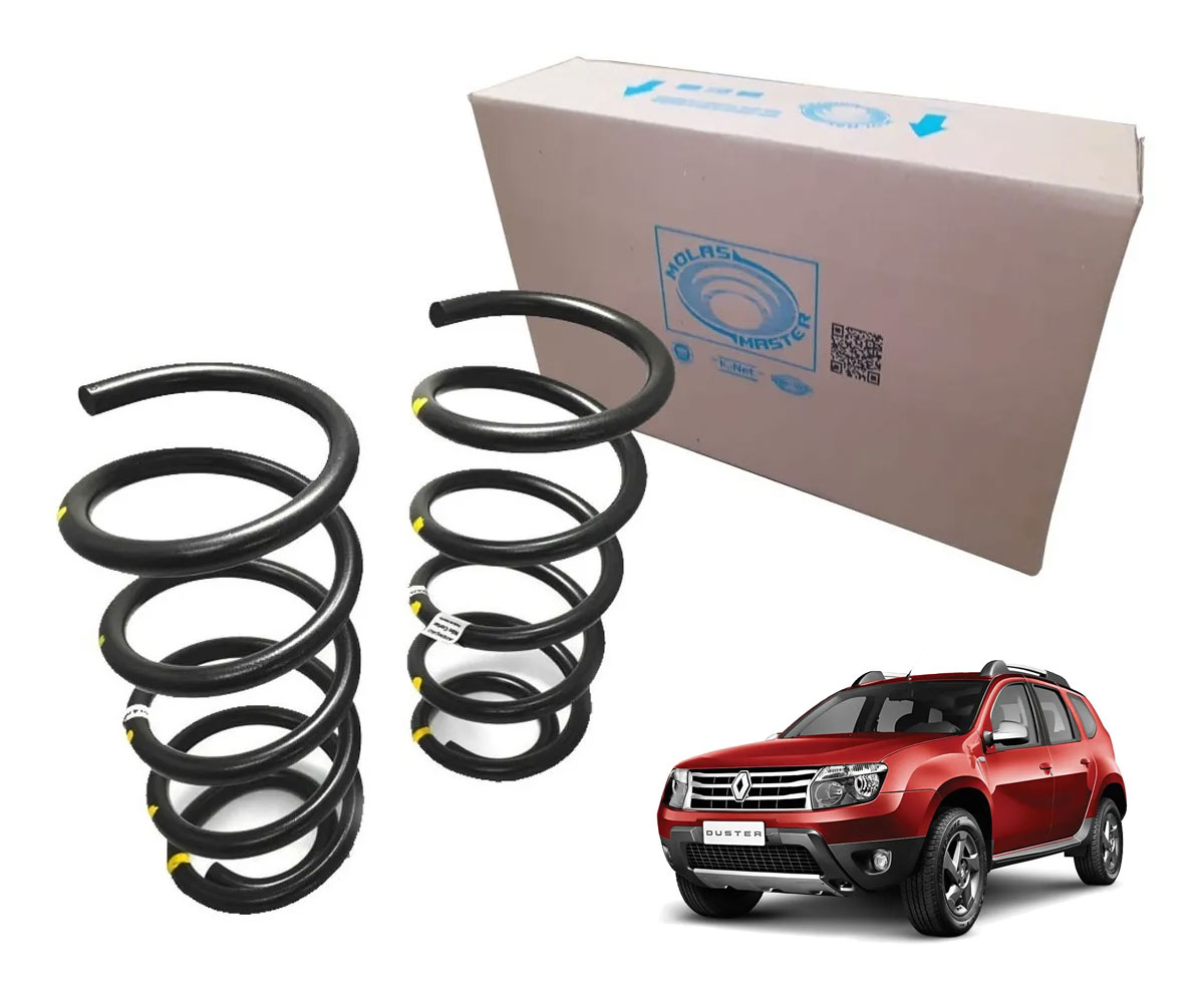 2 Molas Traseiras Duster 4x2 2011 2012 2013 2014 2015 2016