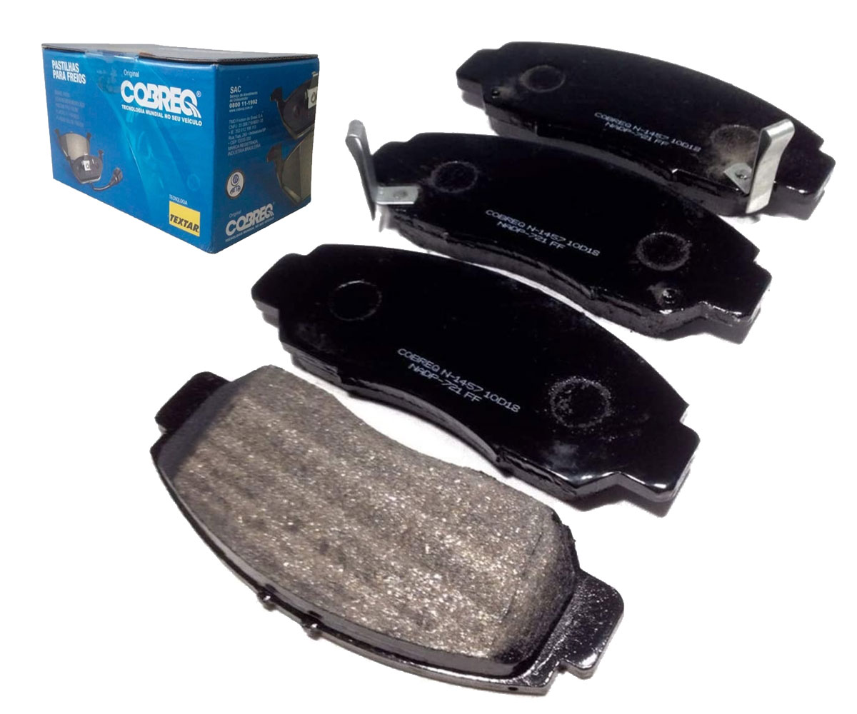 4 Pastilha Freio Dianteira Accord 3.5 V6 2009 2010 2011 2012