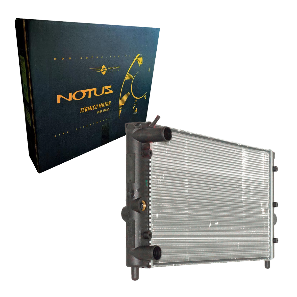 Radiador Água Uno Fiorino 1.0 1996 1997 1998 1999 2000 S/ Ar