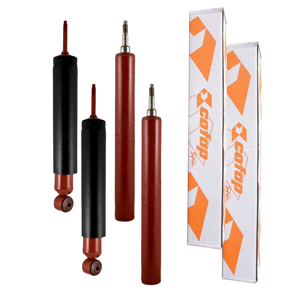 4 Amortecedor Dianteiro Traseiro Monza 1991 1992 1993 1994