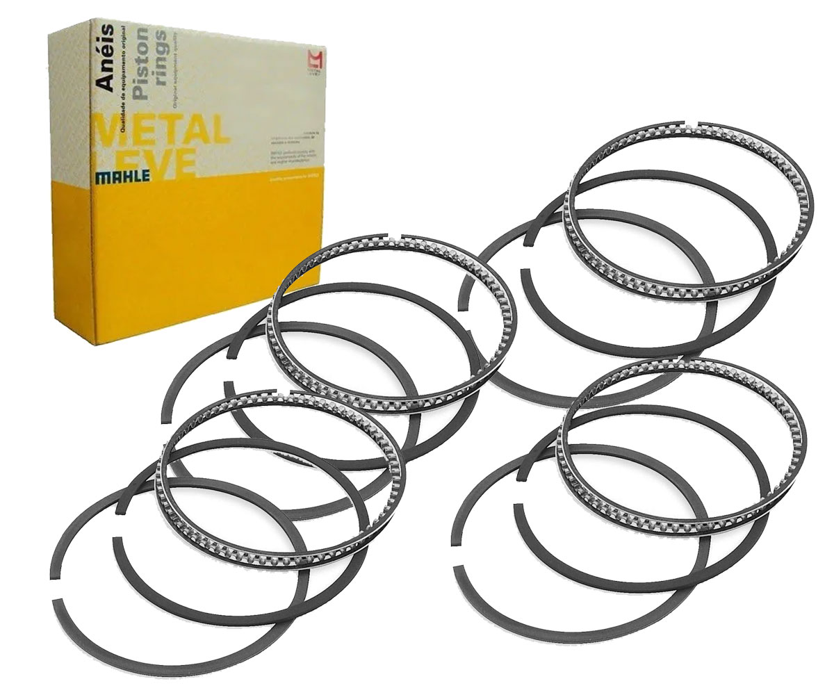 Jogo Aneis Motor 1,00 Corsa 1.6 8v 1996 1997 1998 1999 2000