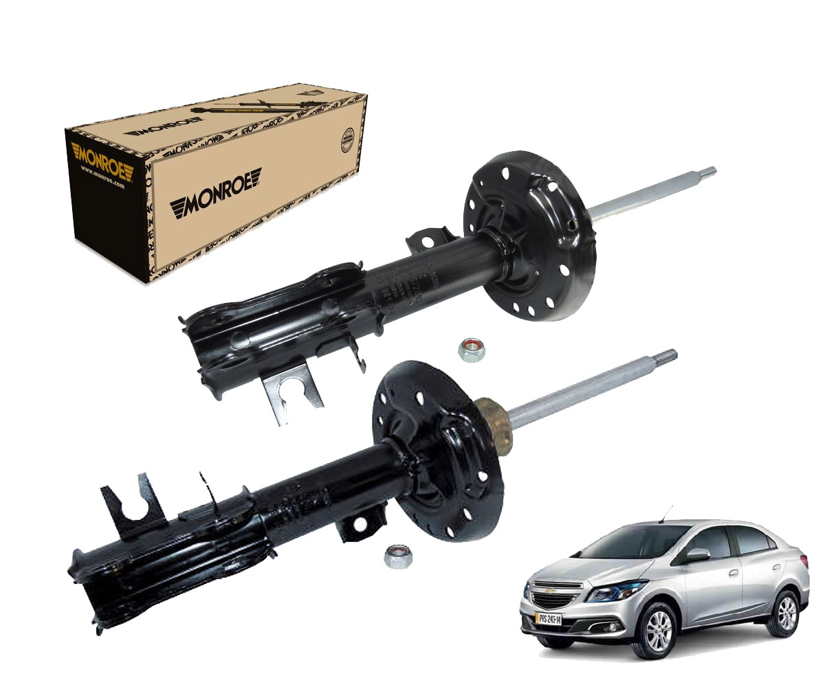 2 Amortecedores Dianteiros Prisma 2012 2013 2014 2015 2016