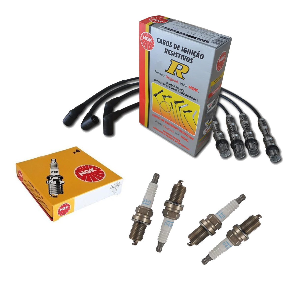 Kit Cabo De Vela + Vela Gol G5 1.6 2009 2010 2011 2012 2013