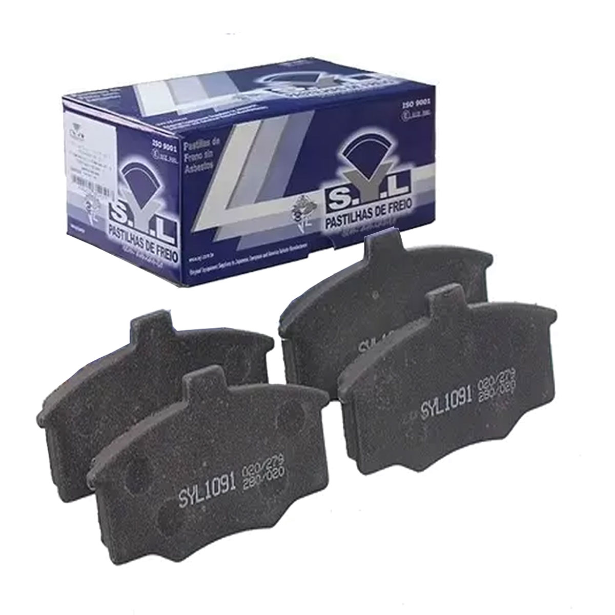 4 Pastilha Freio Dianteira Monza Kadett Ipanema 1984 até 1995