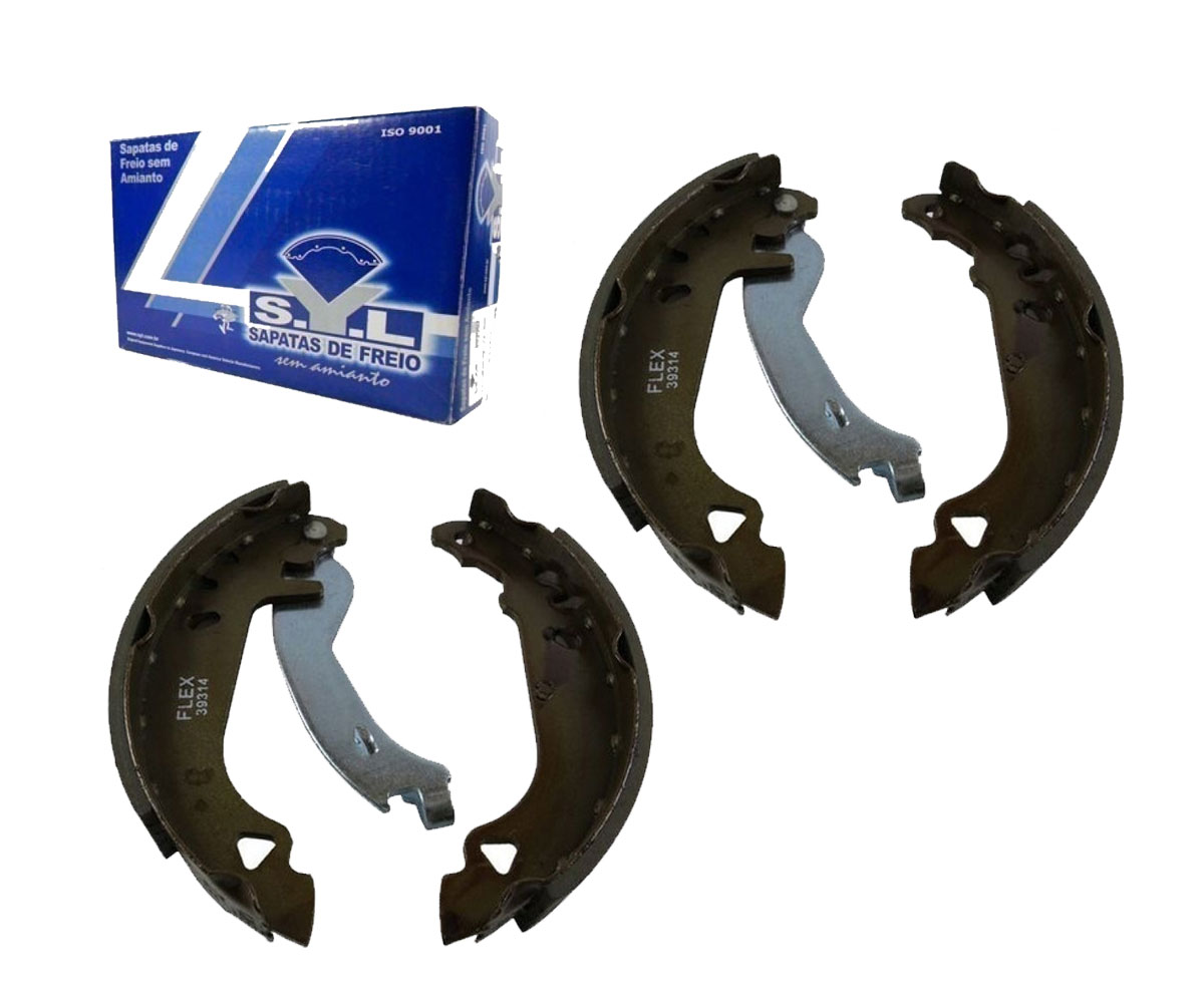 4 Sapata Freio C/ Lona Tipo 1.6 1993 1994 1995 1996 1997