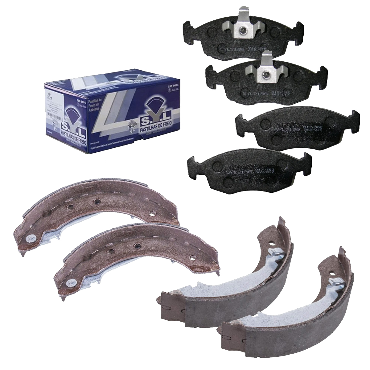 Kit Pastillha Freio Sapata Punto 1.4 8v 2008 2009 2010 2011