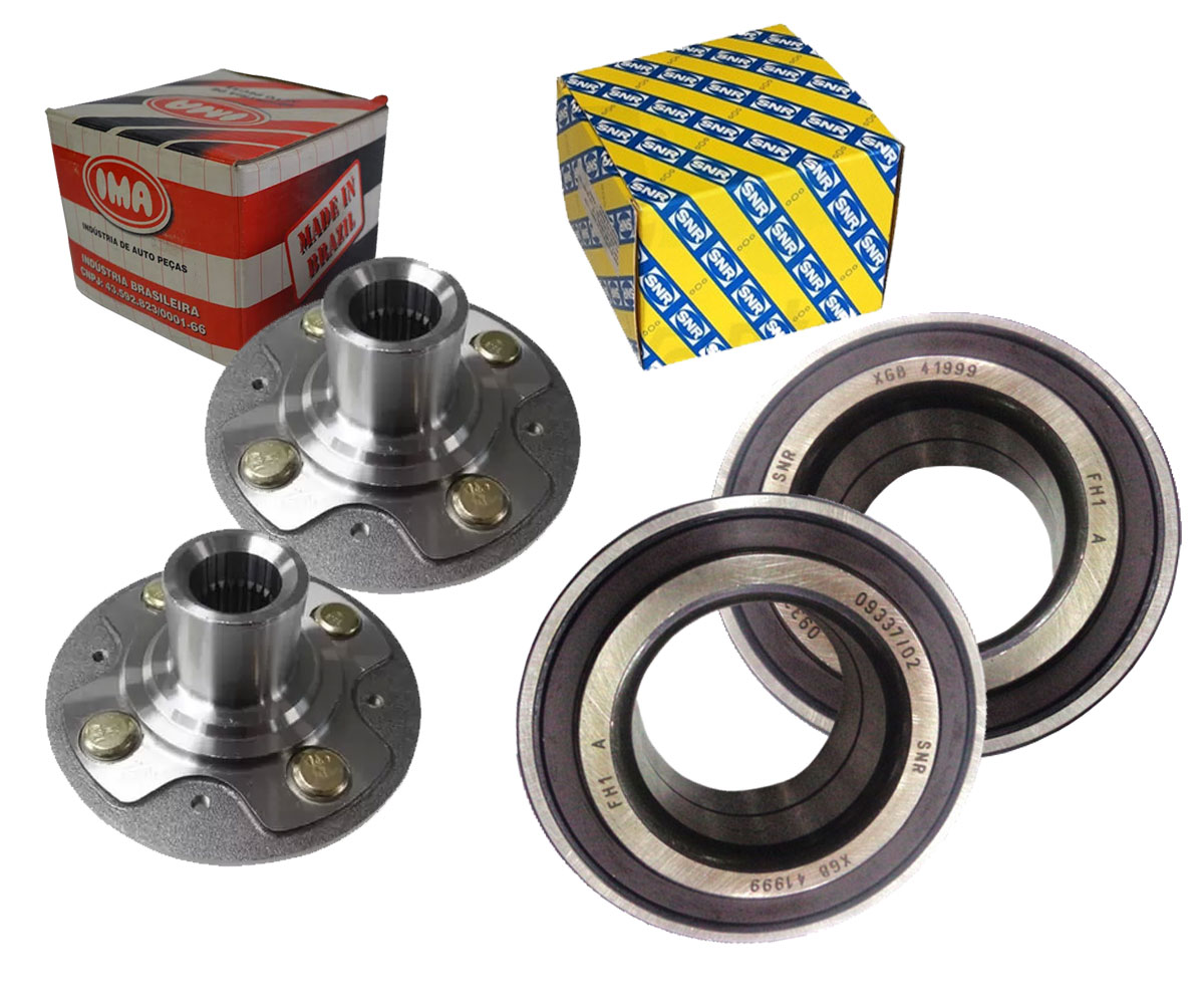 2 Rolamento Roda Dianteira 2 Cubo Civic 2003 2004 2005 C/abs