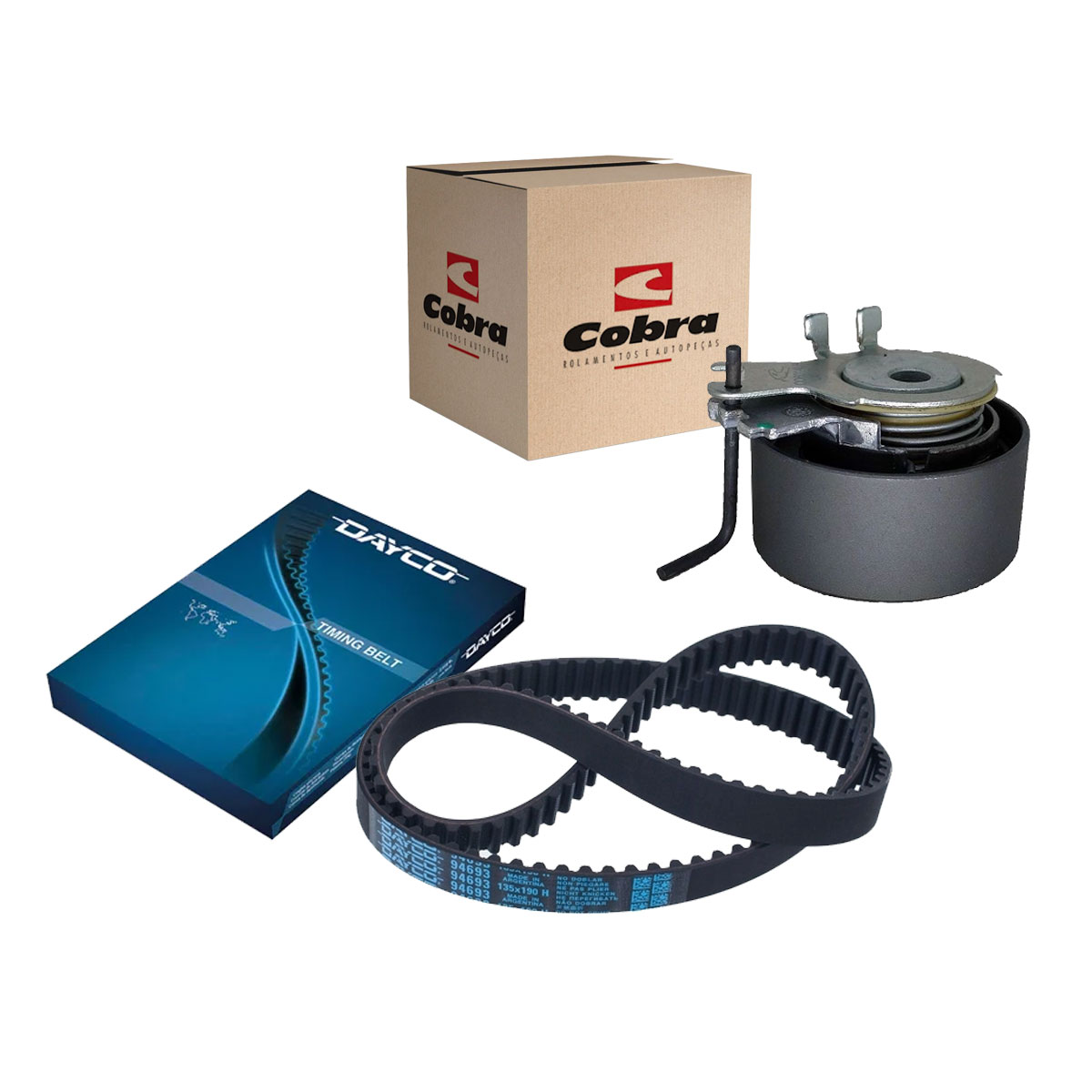 Kit Correia Dentada + Tensor 206 1.0 16v 2001 2002 2003 2004