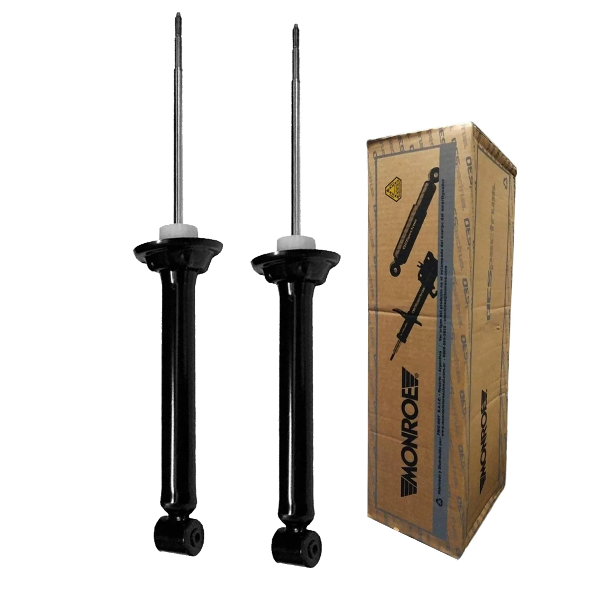 2 Amortecedores Traseiros Gol Bola 1995 1996 1997 1998 1999 2000 2001