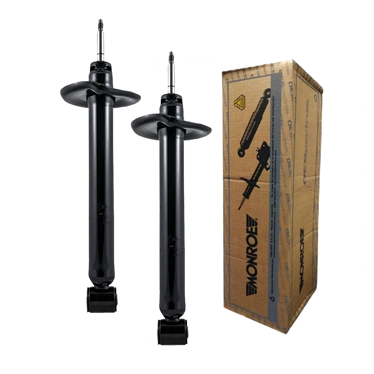 2 Amortecedores Traseiros Parati 1991 1992 1993 1994 1995