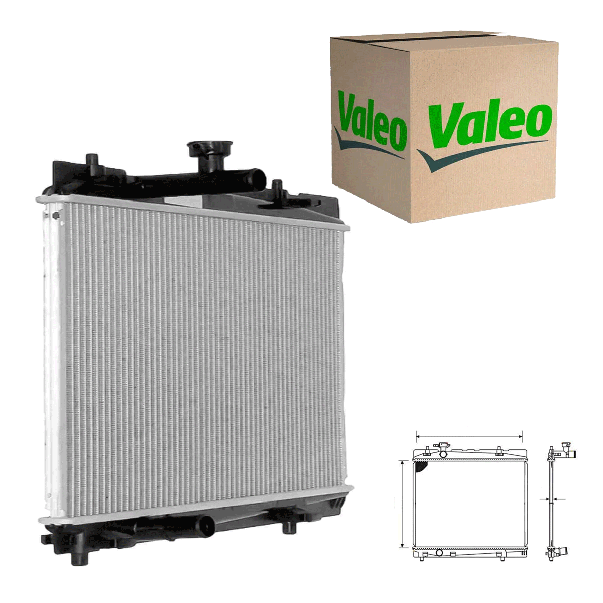 Radiador de Água Etios 2013 2014 2015 2016 2017 2018 Manual