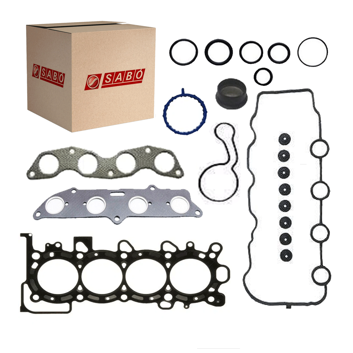 Jogo Junta Superior Cabeçote Fit 1.4 2003 2004 2005 2006 2007 2008