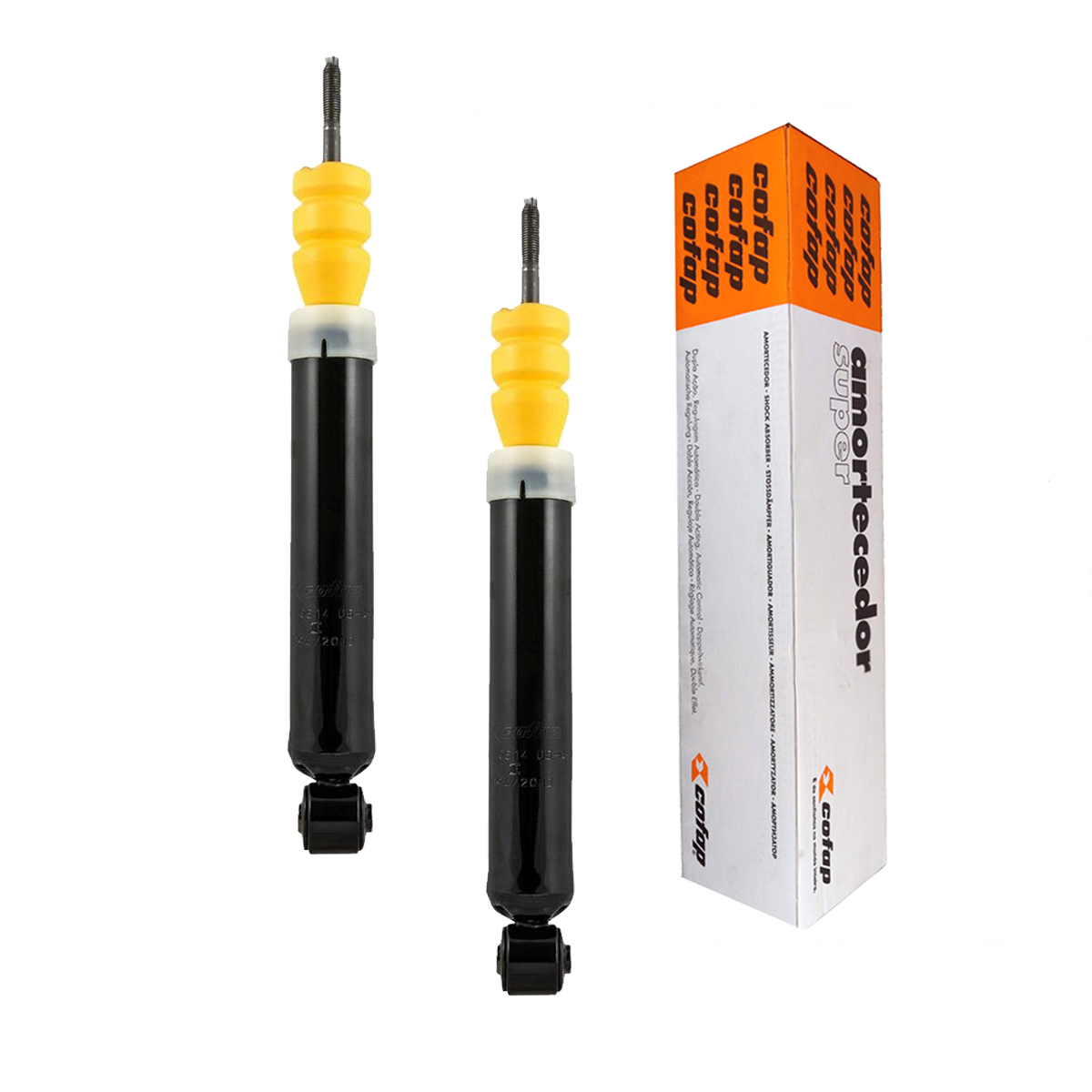 2 Amortecedores Traseiros Corsa 1994 1995 1996 1997 1998 1999 2000 2001