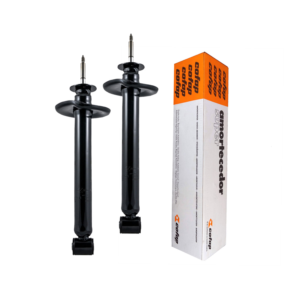 2 Amortecedores Traseiros Saveiro 1988 1989 1990 1991 1992