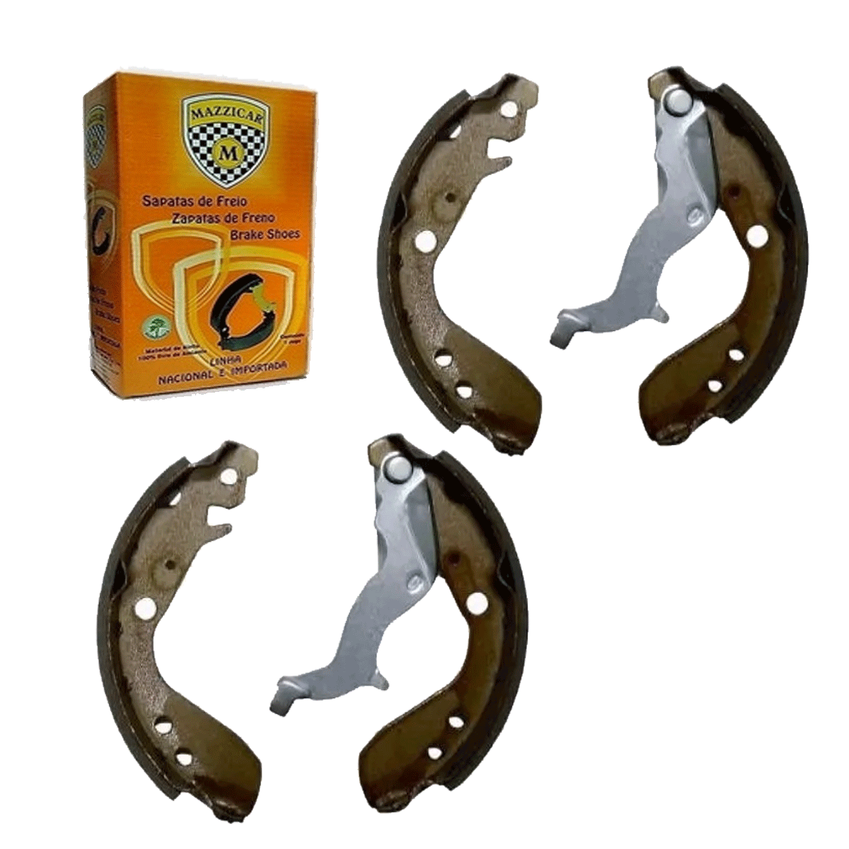 Sapata Lona Freio Fit 2003 2004 2005 2006 2007 2008