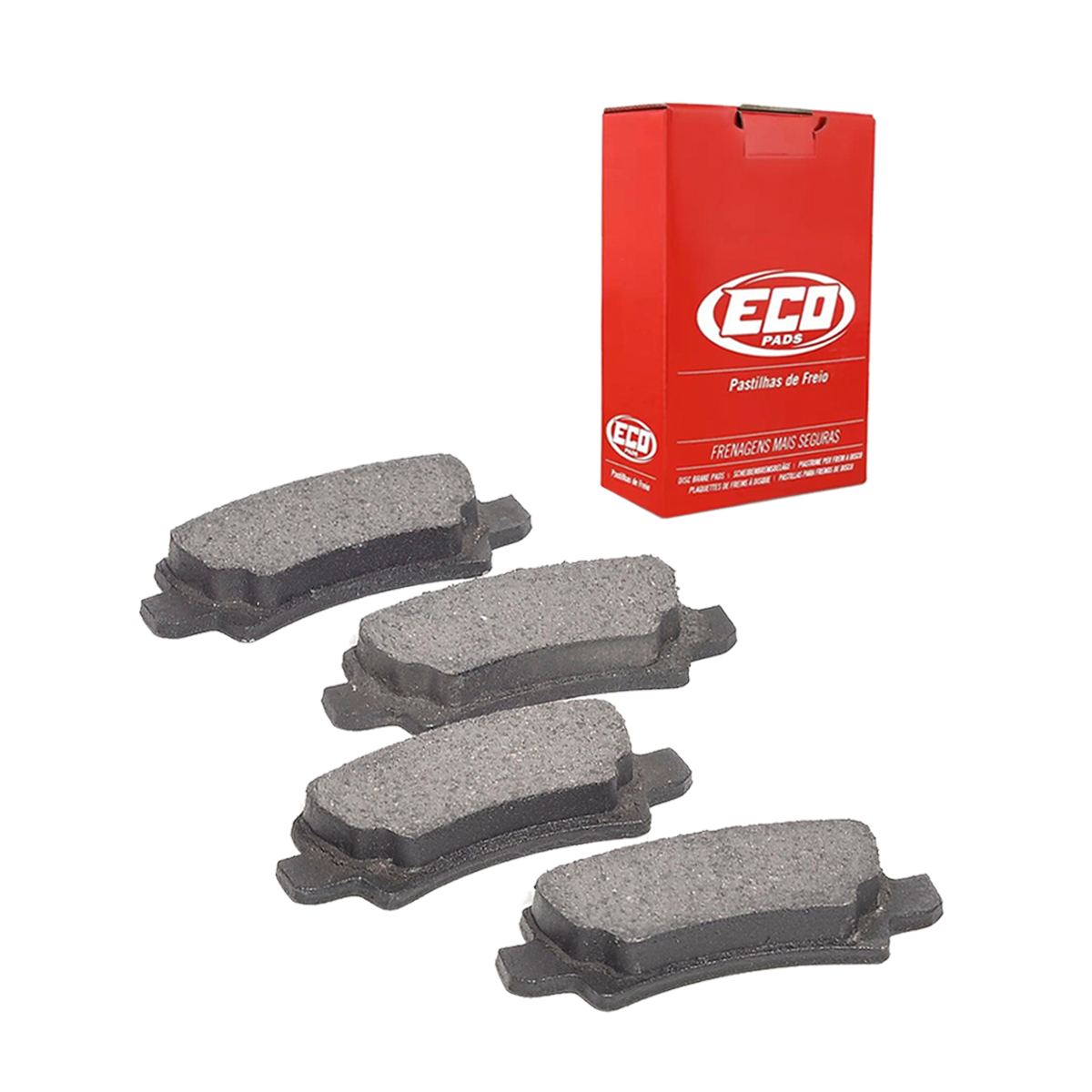 4 Pastilha Freio Traseira Corolla Fielder 2003 2004 2005 2006 2007 2008