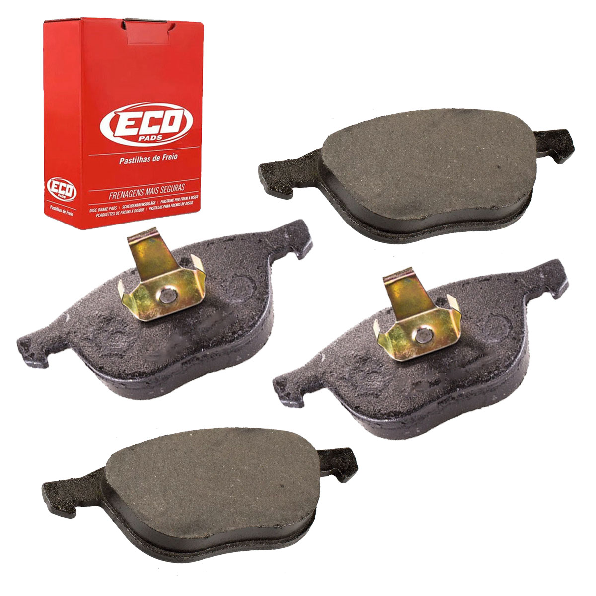 4 Pastilha Freio Ecosport 2.0 16V Automática 2005 2006 2007 2008 2009