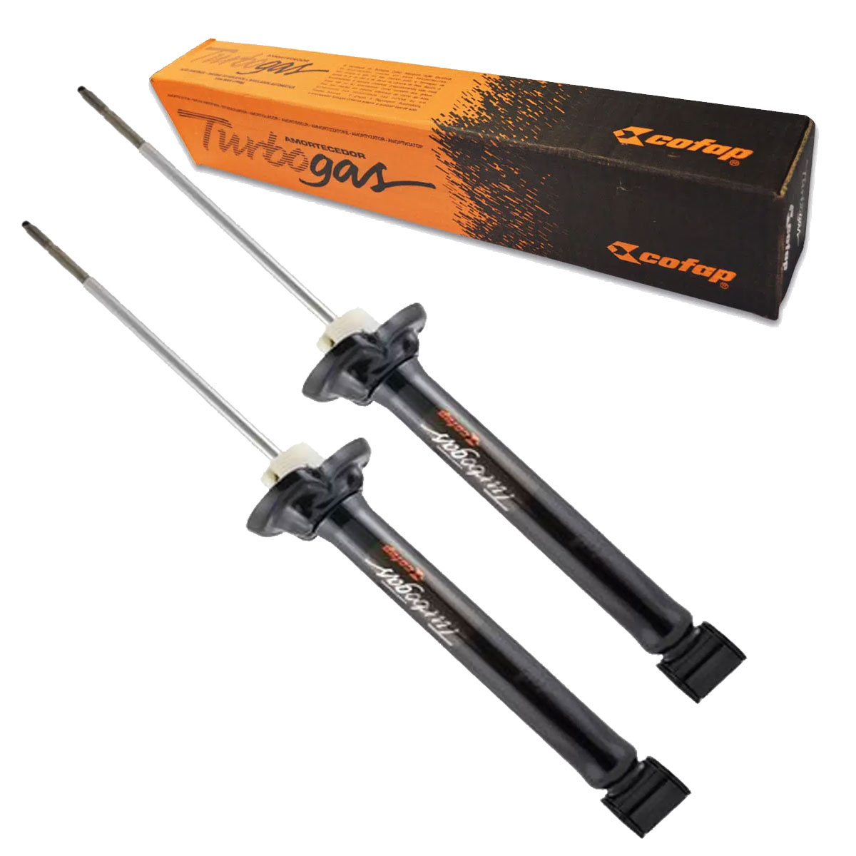 2 Amortecedores Traseiros Voyage 2009 2010 2011 2012 2013 2014