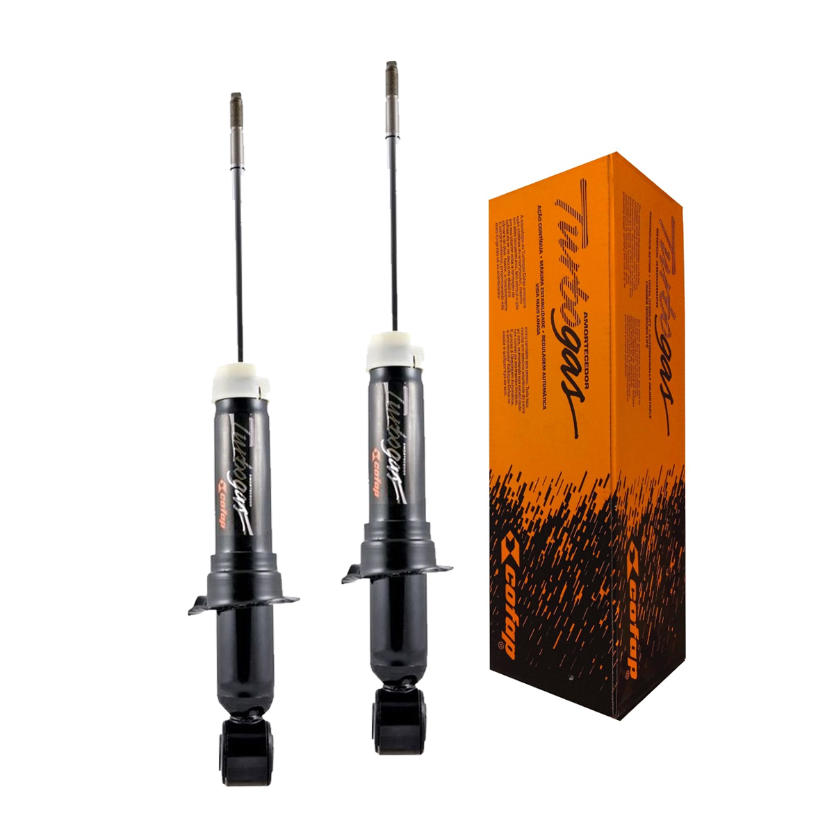 2 Amortecedores Traseiros Corolla 2003 2004 2005 2006 2007 2008